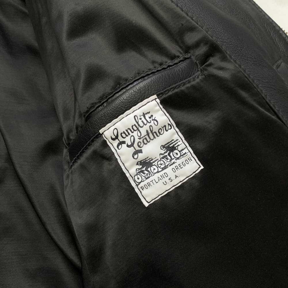 Japanese Brand × Vintage Langlitz Leather Cascade… - image 5