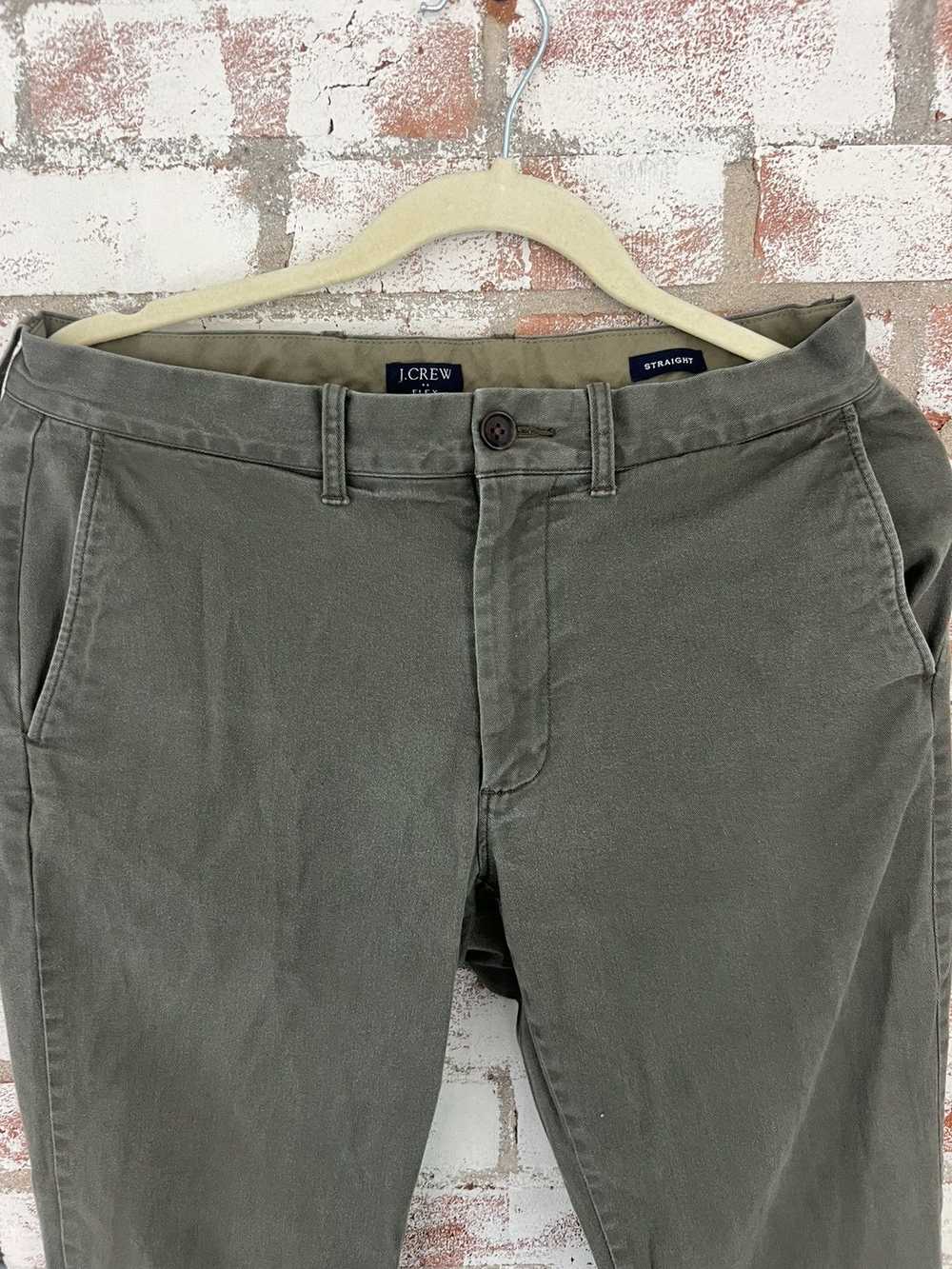 J.Crew Green Cotton Pants - image 2