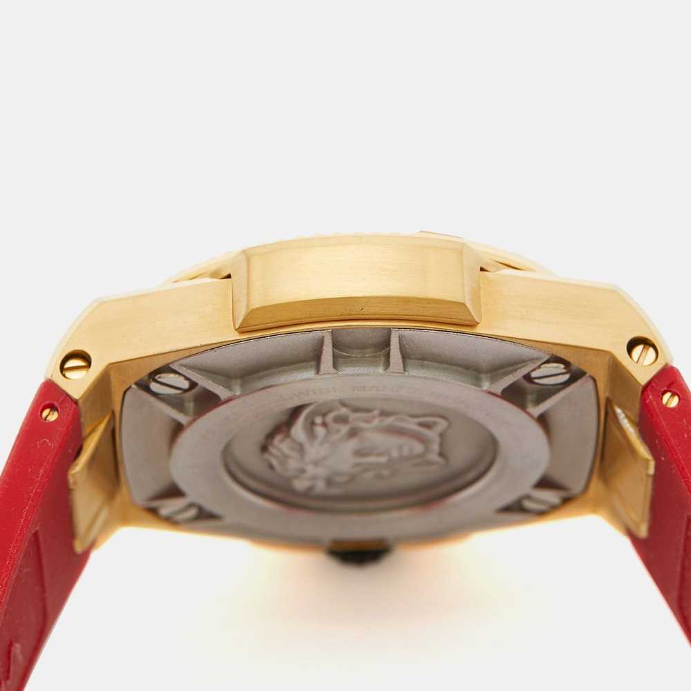 Versace VERSACE Black Gold PVD Coated Stainless S… - image 7