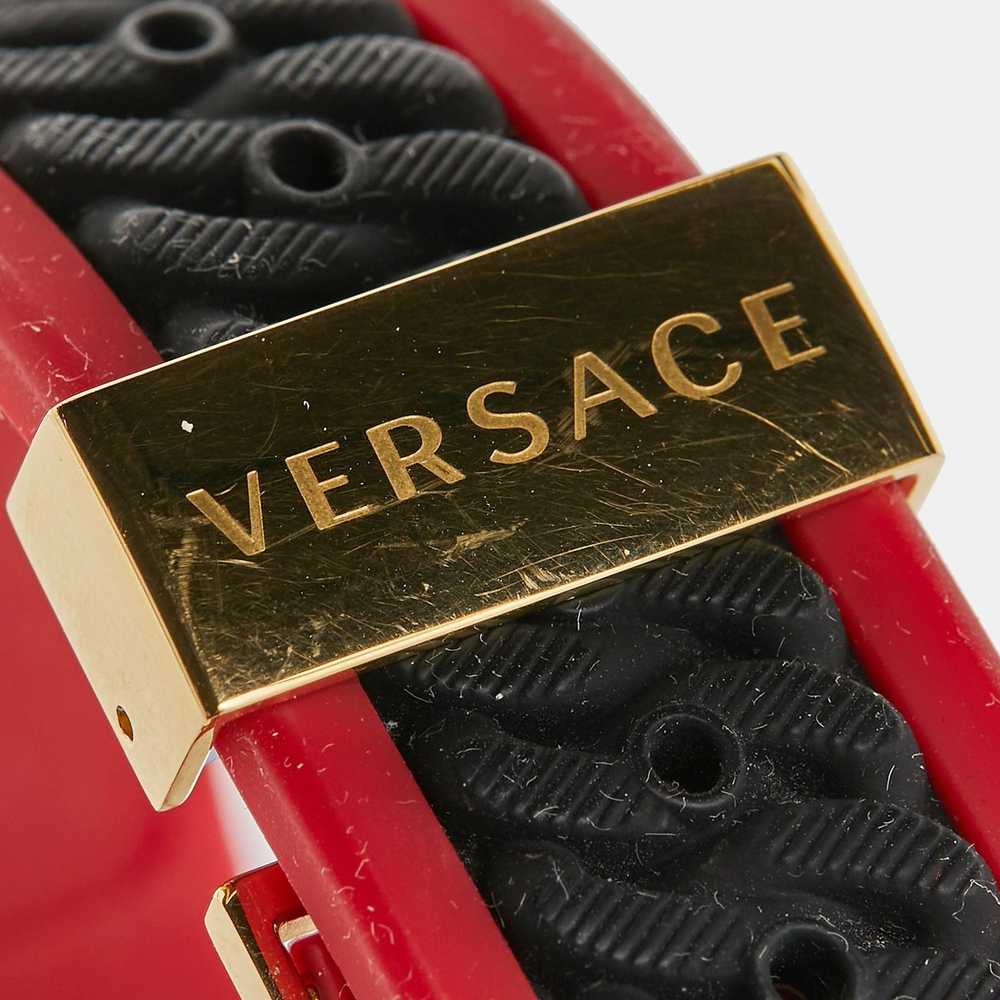 Versace VERSACE Black Gold PVD Coated Stainless S… - image 8