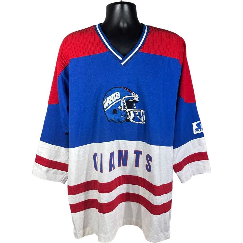 Starter Vintage New York Giants Long Sleeve Start… - image 1