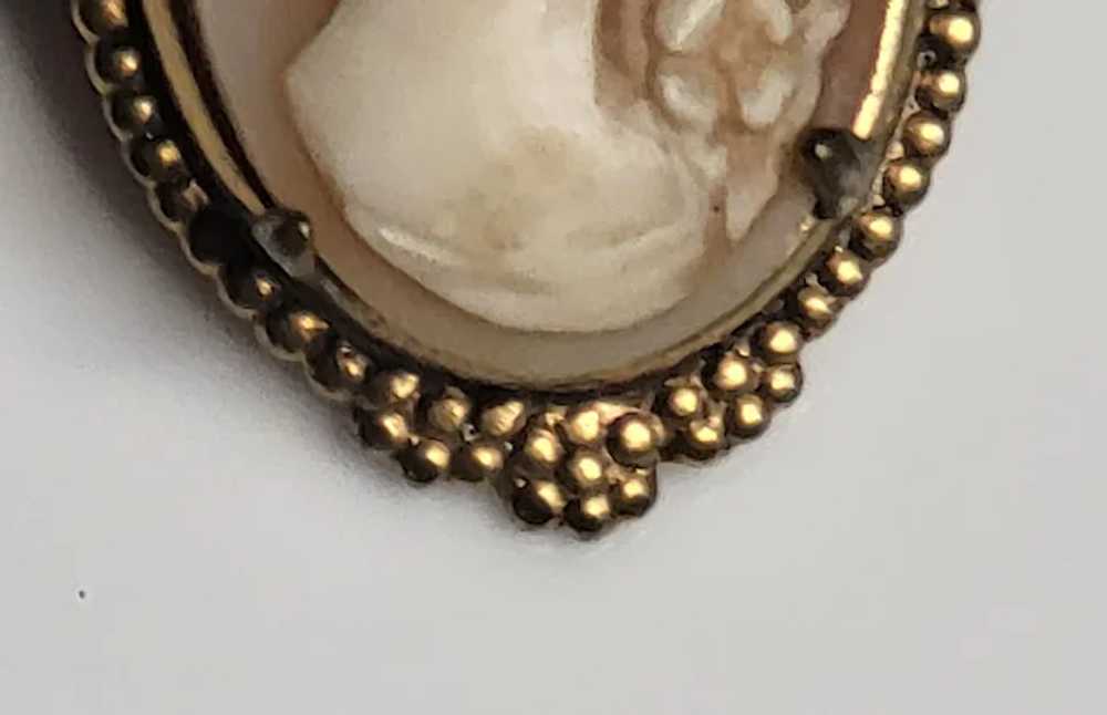 Vintage Ornate Cameo Pin/Brooch - image 3