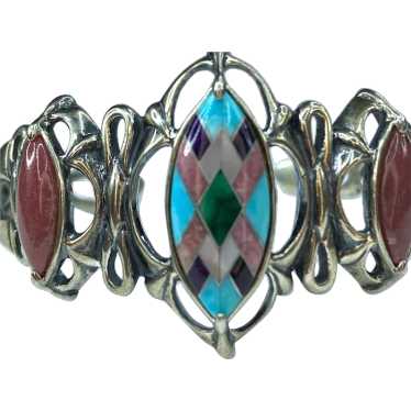 Southwestern Carolyn Pollack Sterling silver Rhod… - image 1