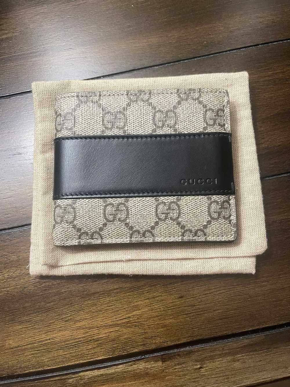 Gucci Gucci Supreme GG Bifold Wallet - image 1