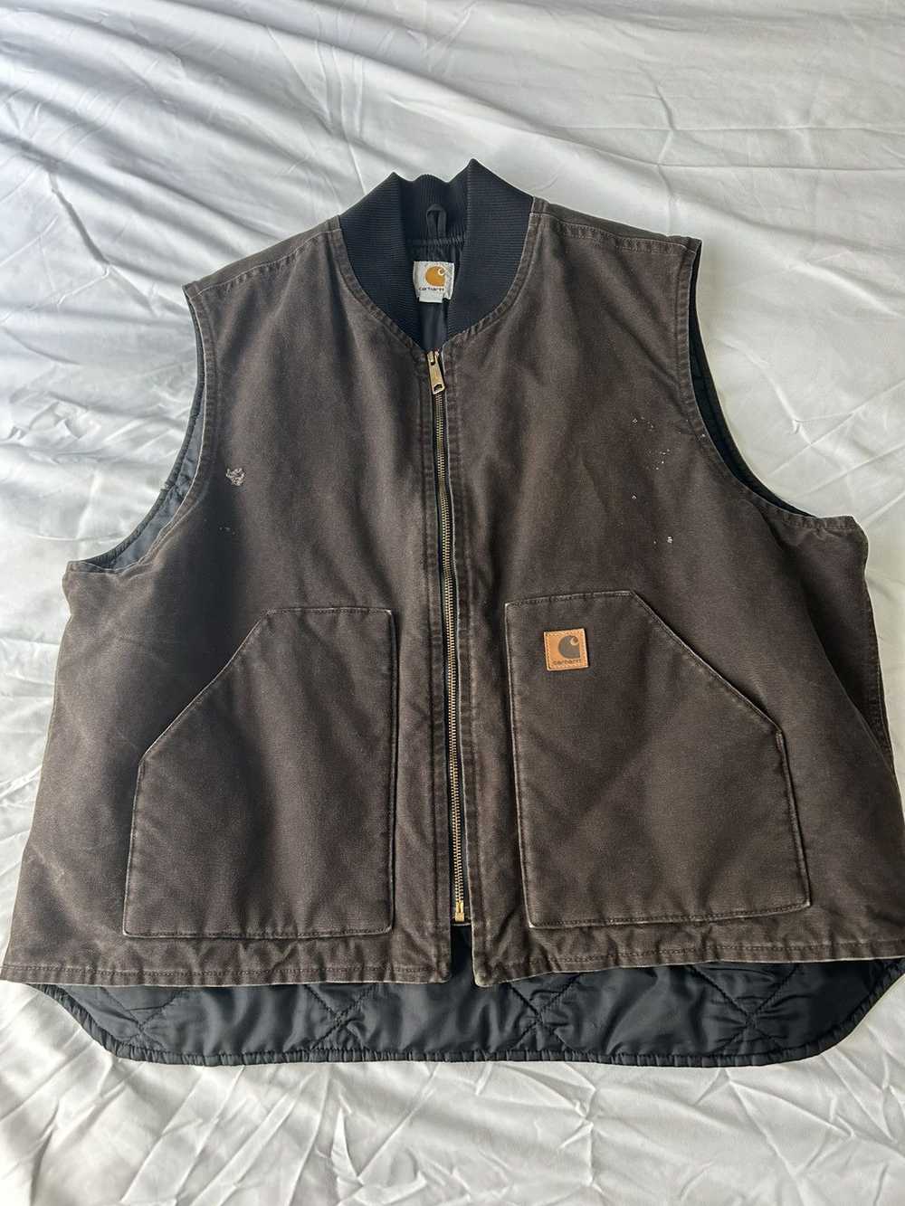 Carhartt CARHARTT Men's Quilted Lined VEST - image 2