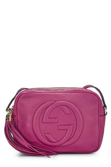 Pink Grained Leather Soho Disco