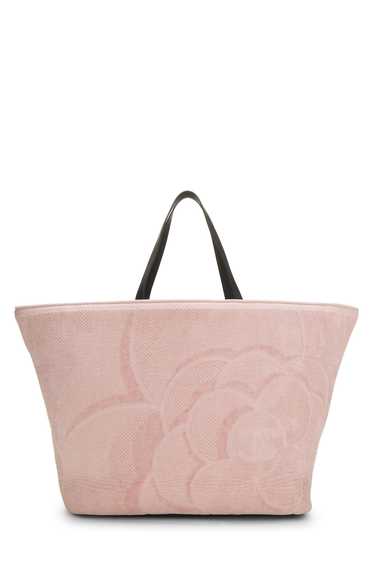 Pink Terry Cloth Tote Large