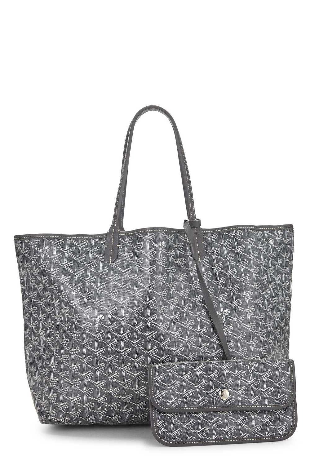 Grey Goyardine Canvas Saint-Louis PM - image 4