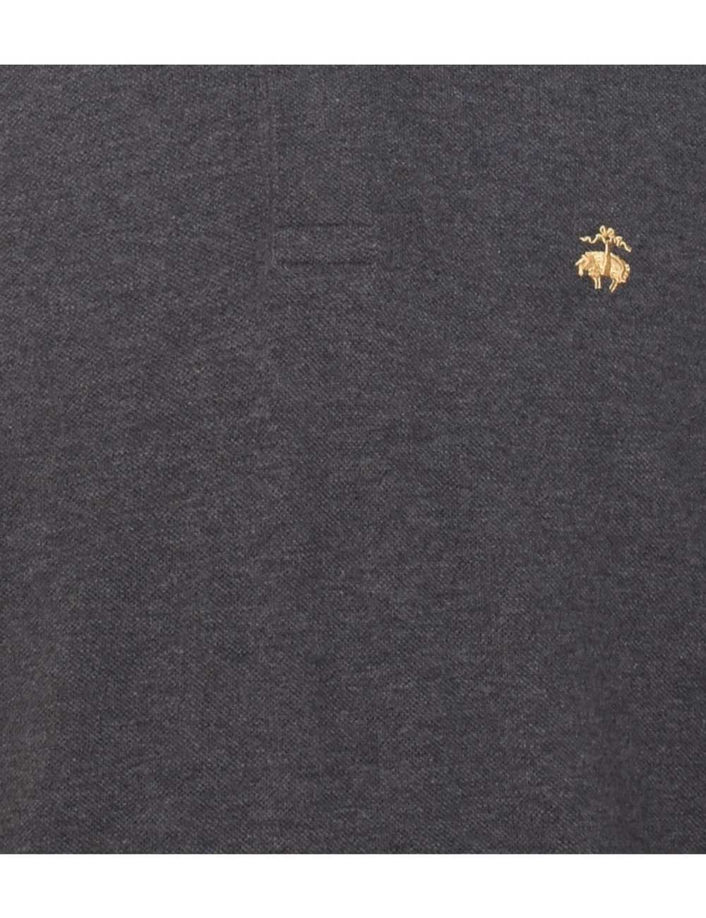 Brooks Brothers Classic Grey Polo Shirt - L - image 3