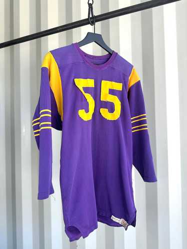 Vintage 1950’s Thrashed Football Jersey - image 1