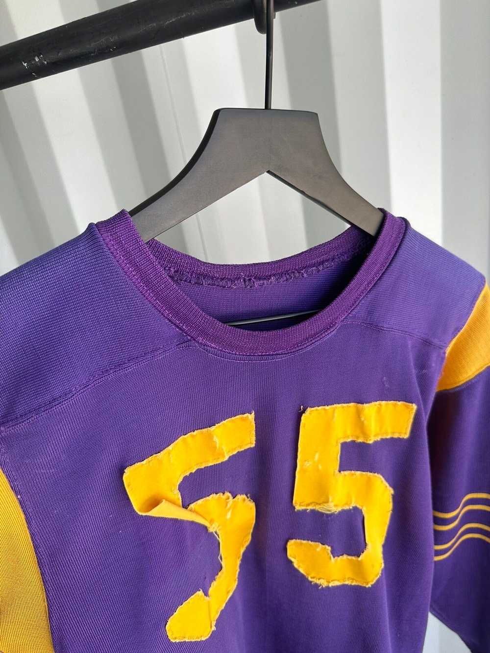 Vintage 1950’s Thrashed Football Jersey - image 3