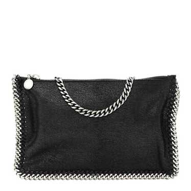 STELLA MCCARTNEY Shaggy Deer Falabella Clutch Bla… - image 1