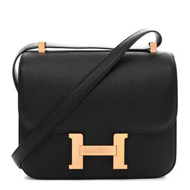 HERMES Epsom Constance 24 Black - image 1