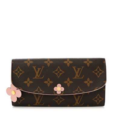 LOUIS VUITTON Monogram Bloom Flower Emilie Wallet… - image 1