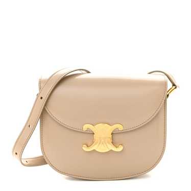 CELINE Shiny Calfskin Teen Besace Safari