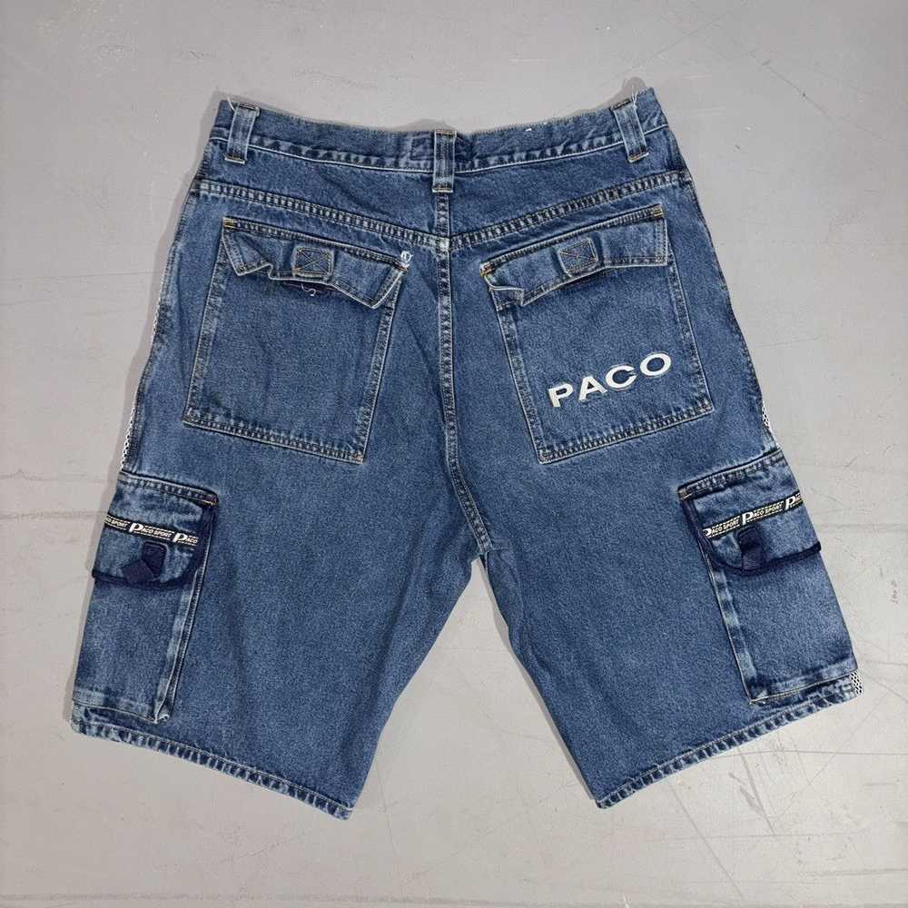 Jnco × Southpole × Vintage Paco Sport Jean Shorts… - image 1