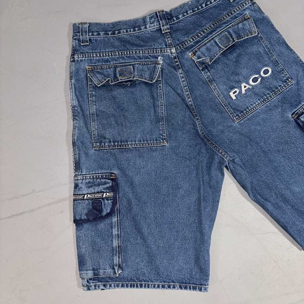 Jnco × Southpole × Vintage Paco Sport Jean Shorts… - image 2