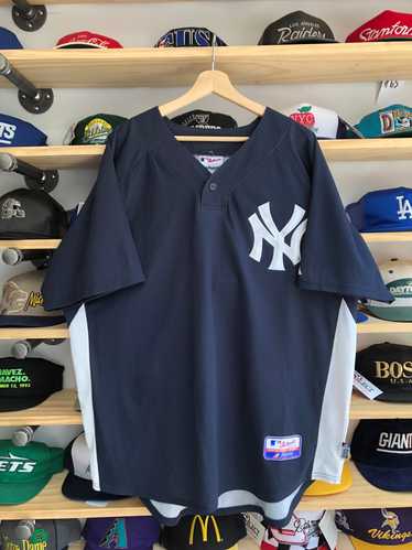 Vintage Majestic New York Yankees Derek Jeter BP J