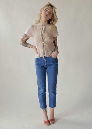 Vintage Levi Straight Leg - Blue