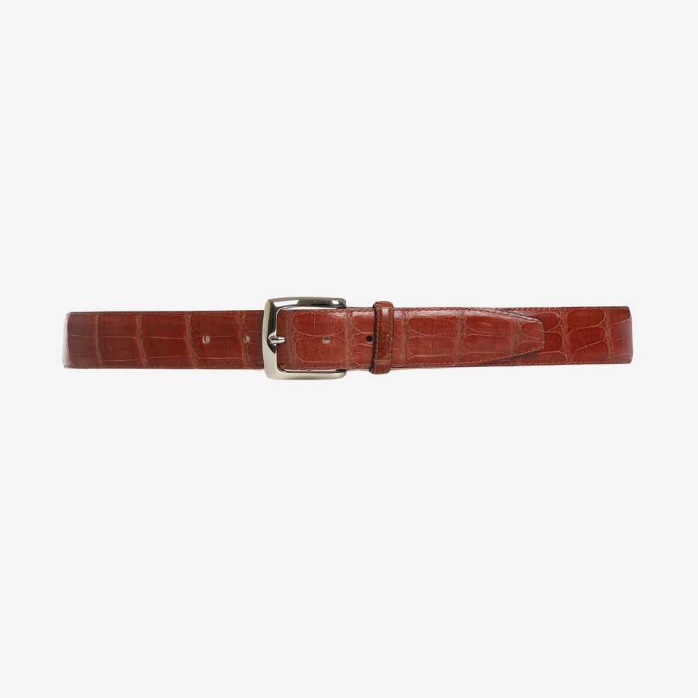 Sutor Mantellassi Crocodile Skin Belt - image 1