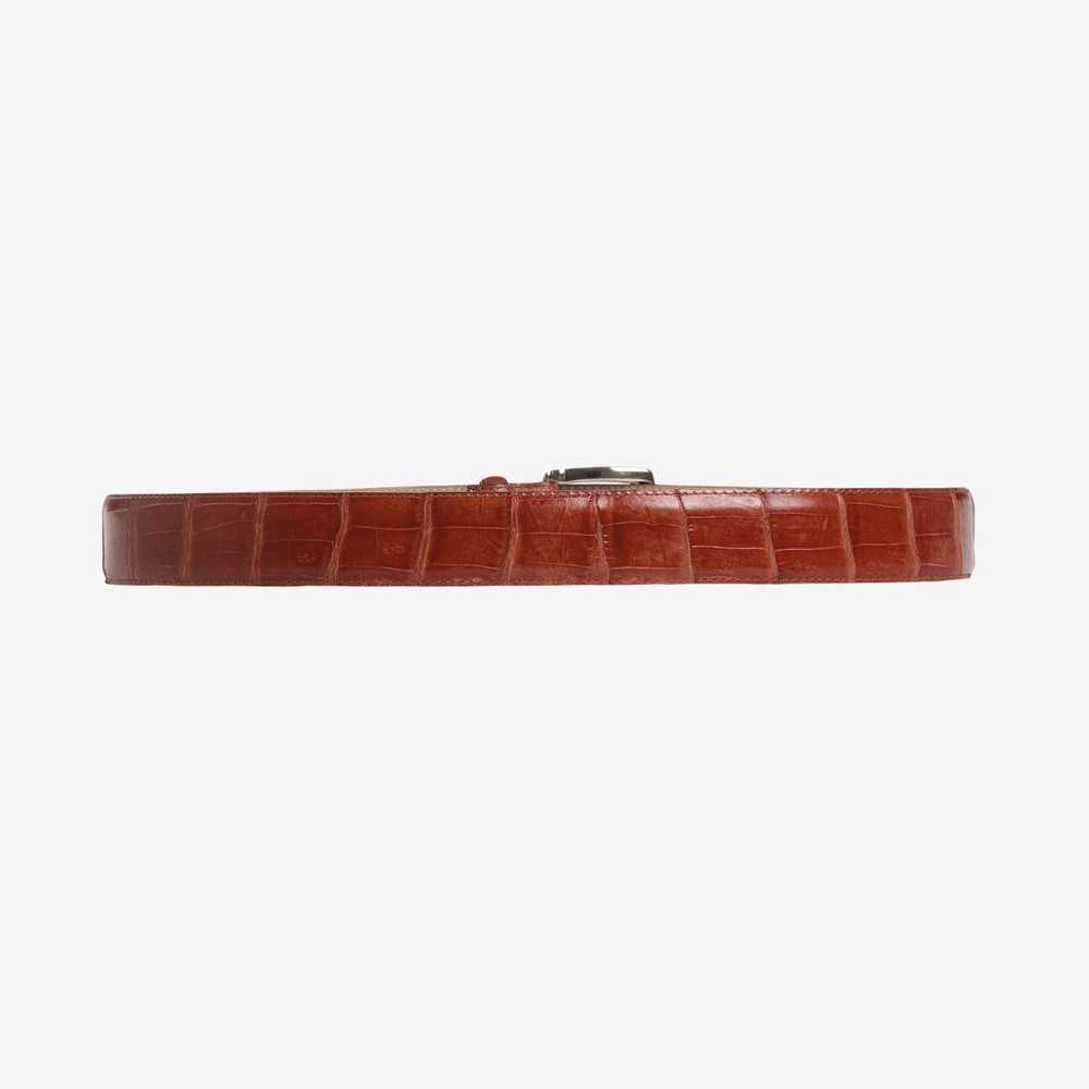 Sutor Mantellassi Crocodile Skin Belt - image 2