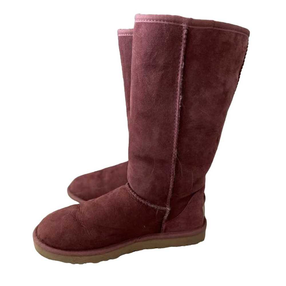 Ugg Plum wine classic tall Ugg boots size 8 - image 1