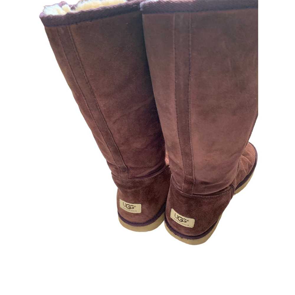 Ugg Plum wine classic tall Ugg boots size 8 - image 3