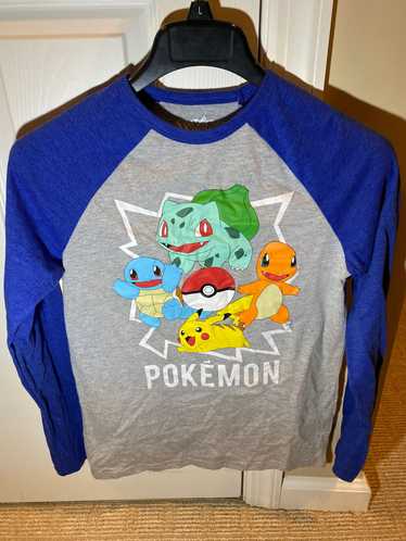 Pokemon Pokemon Logo Pikachu Long Sleeve T-Shirt S