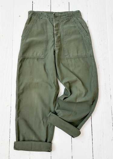 Vintage 1960s Army Pants Baker OG 107