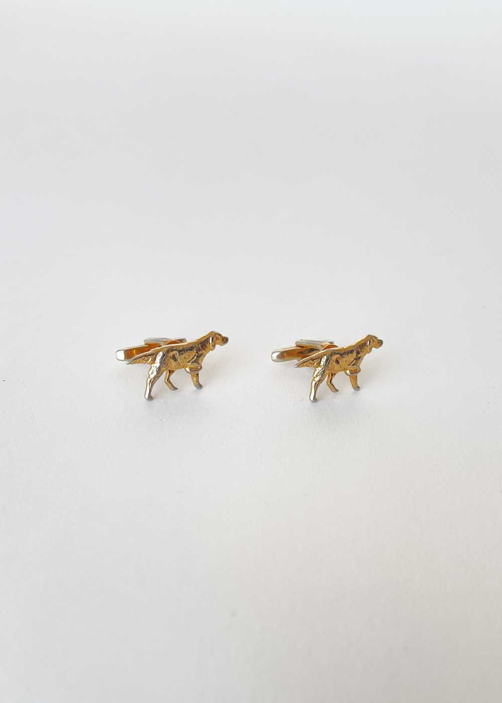 Vintage 1950s Dog Cufflinks - image 4