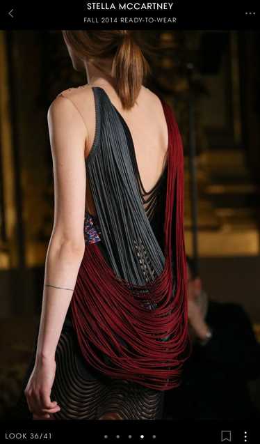 Stella McCartney FW14 runway rope dress