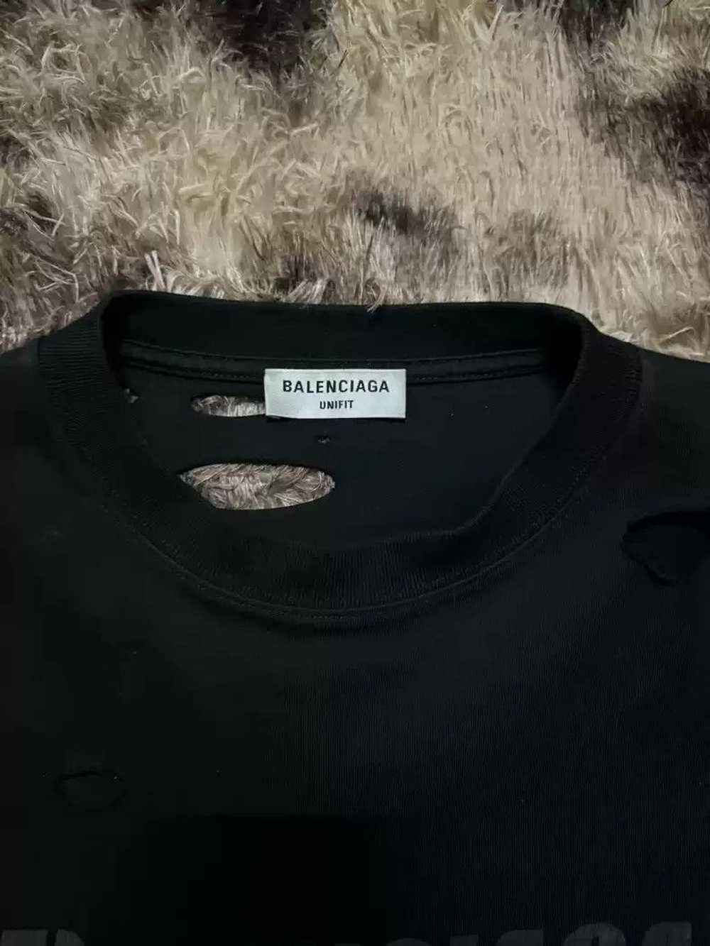 Balenciaga Balenciaga SS22 destroys short sleeves - image 2