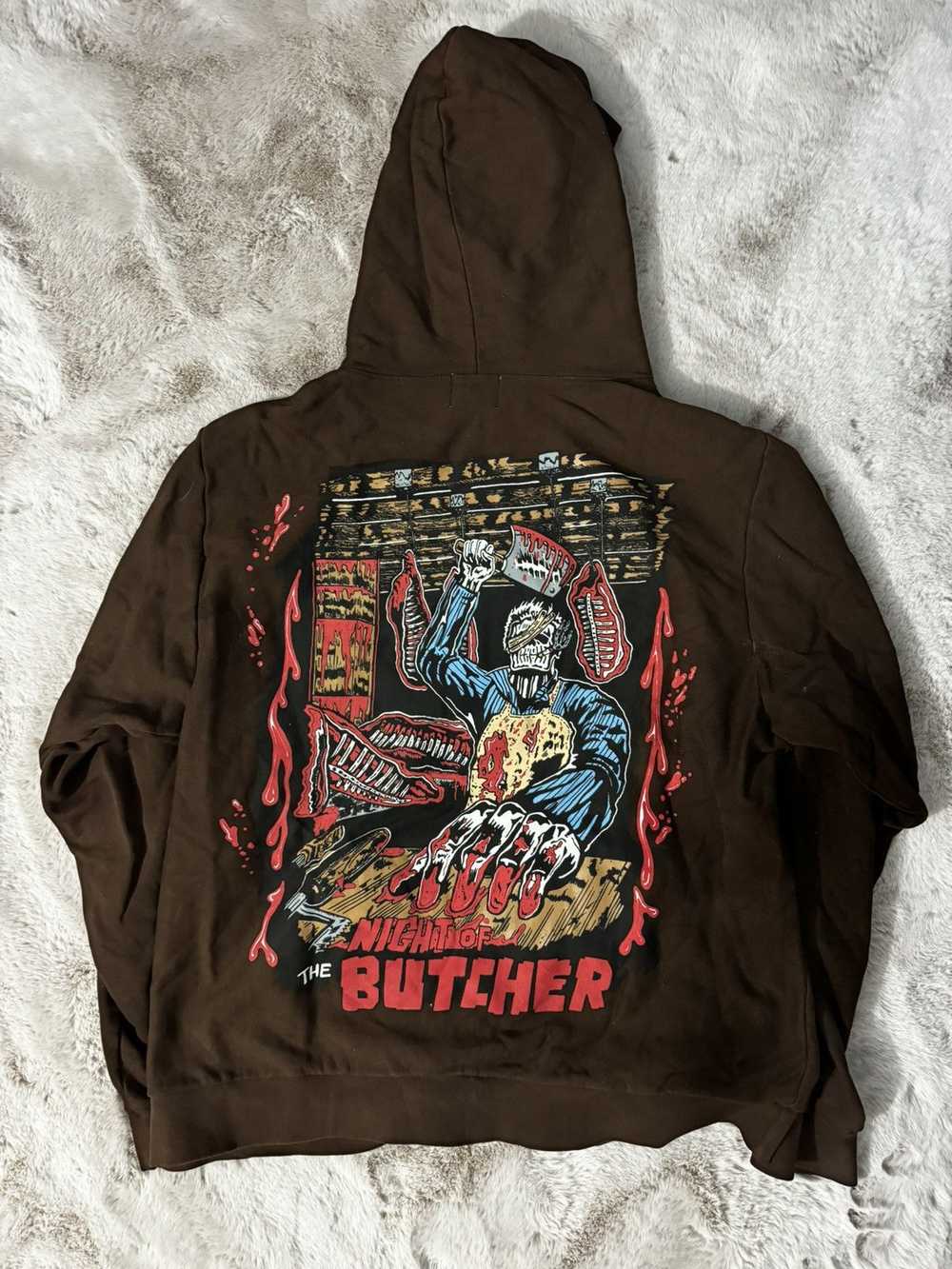 Warren Lotas Warren Lotas Night Of Butcher Hoodie - image 2