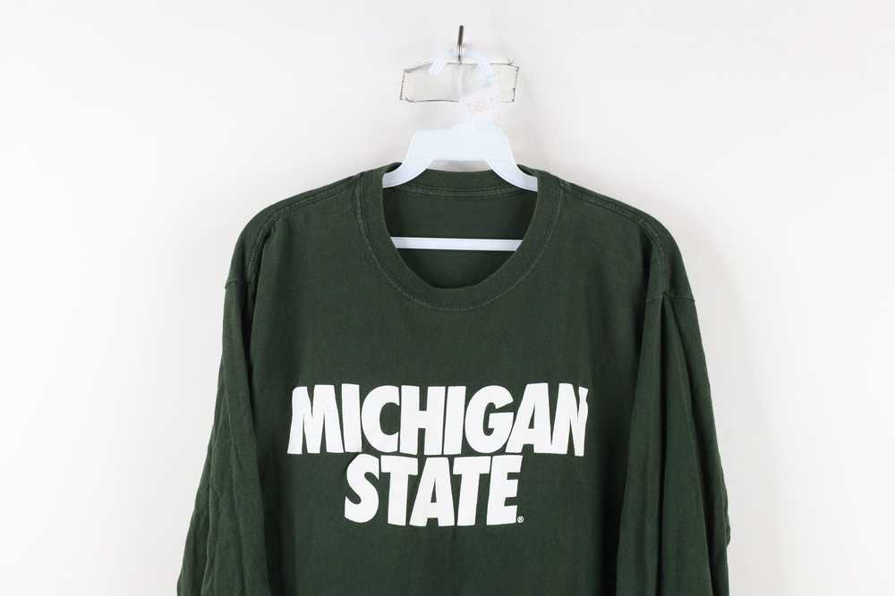 Vintage Vintage 90s Michigan State University Lon… - image 2