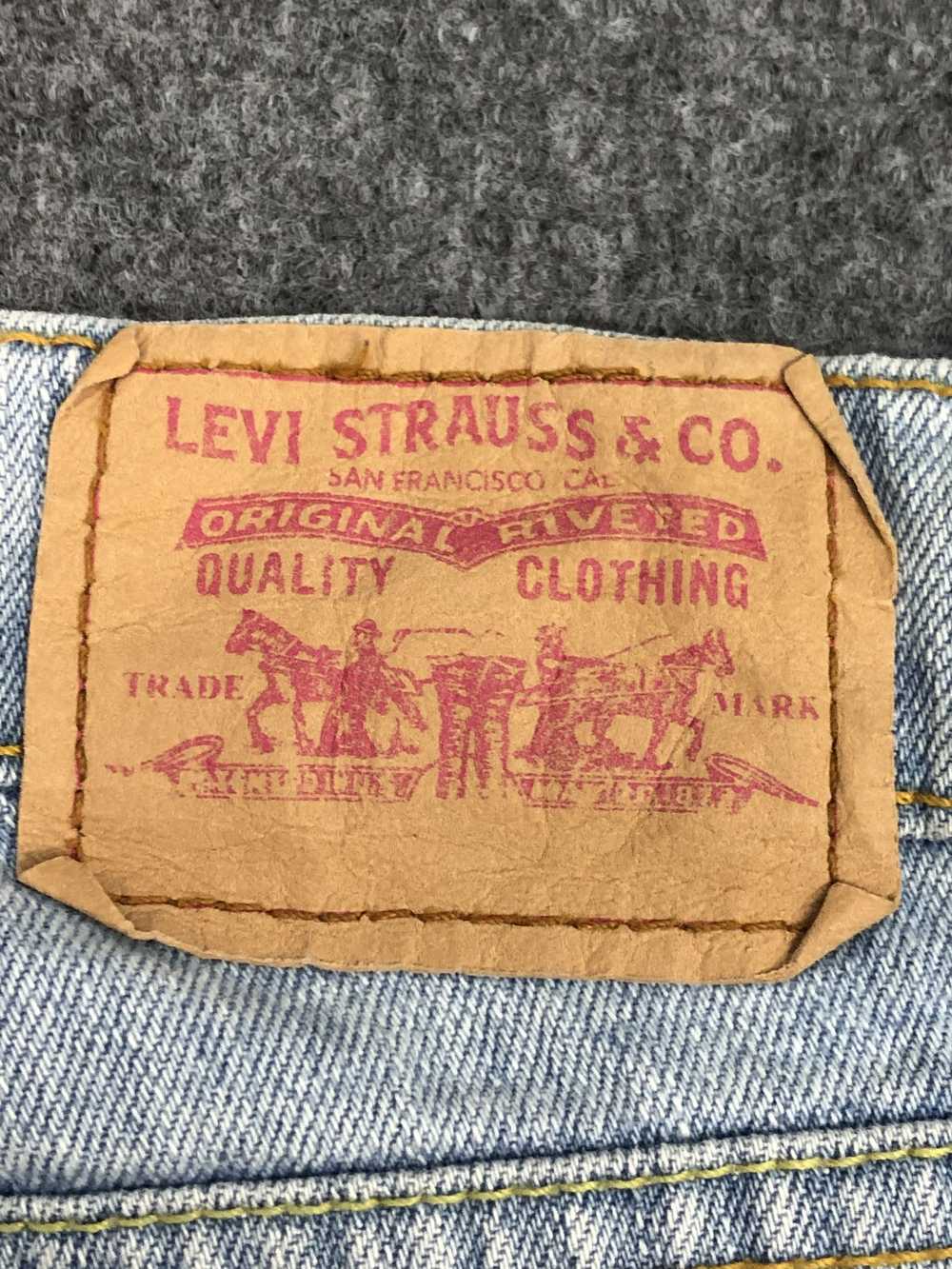 Levi's × Vintage Vintage Levis 509 Low Slouch Cuf… - image 5