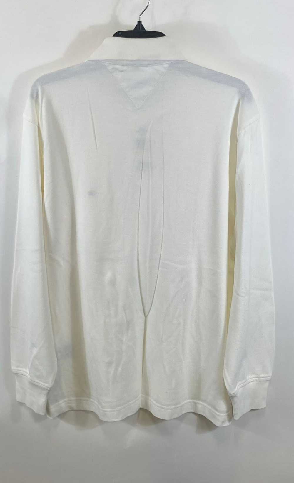 NWT Tommy Hilfiger Mens White Cotton Long Sleeve … - image 2