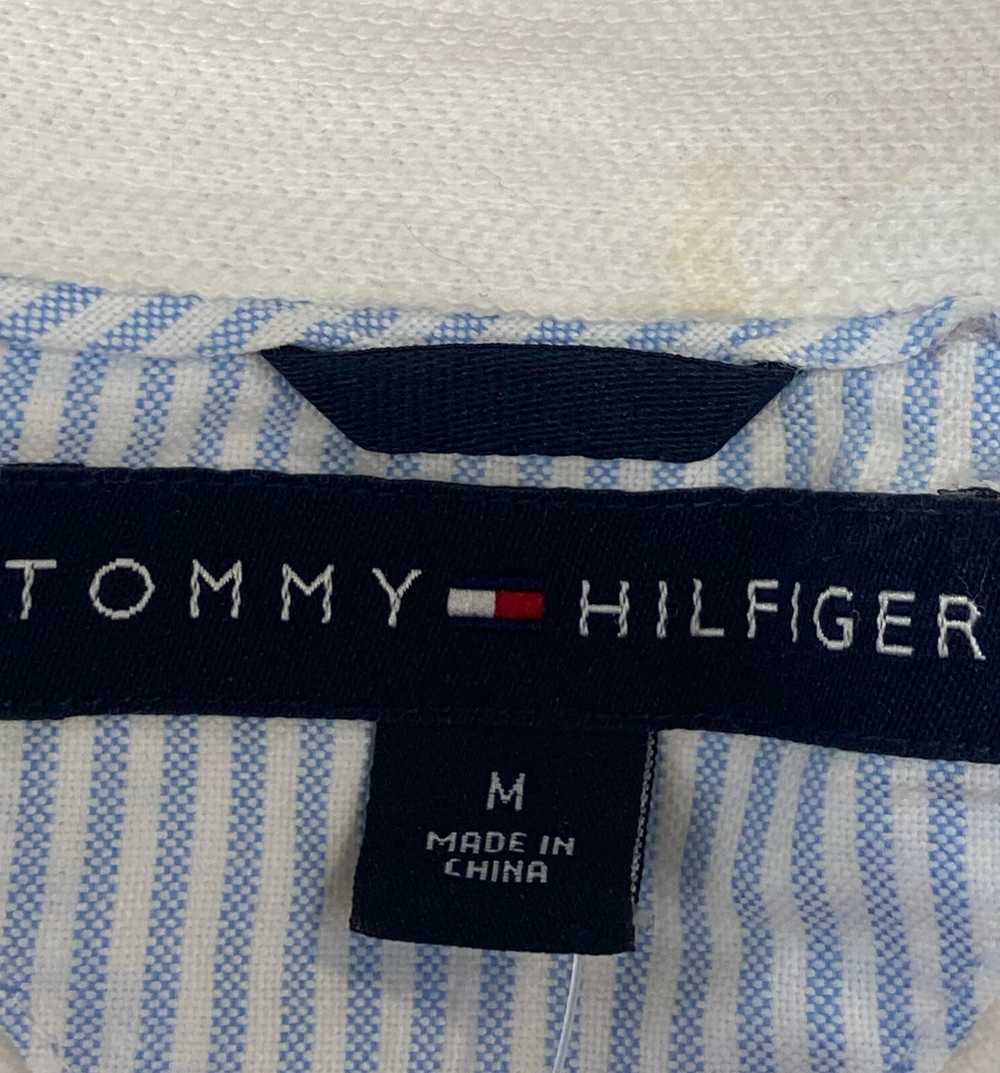 NWT Tommy Hilfiger Mens White Cotton Long Sleeve … - image 3