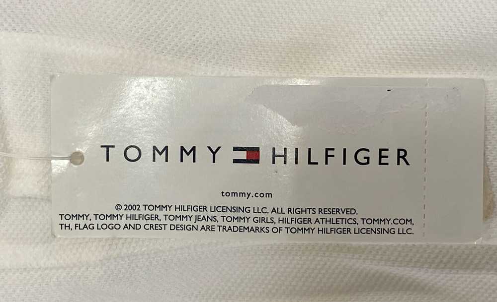 NWT Tommy Hilfiger Mens White Cotton Long Sleeve … - image 5