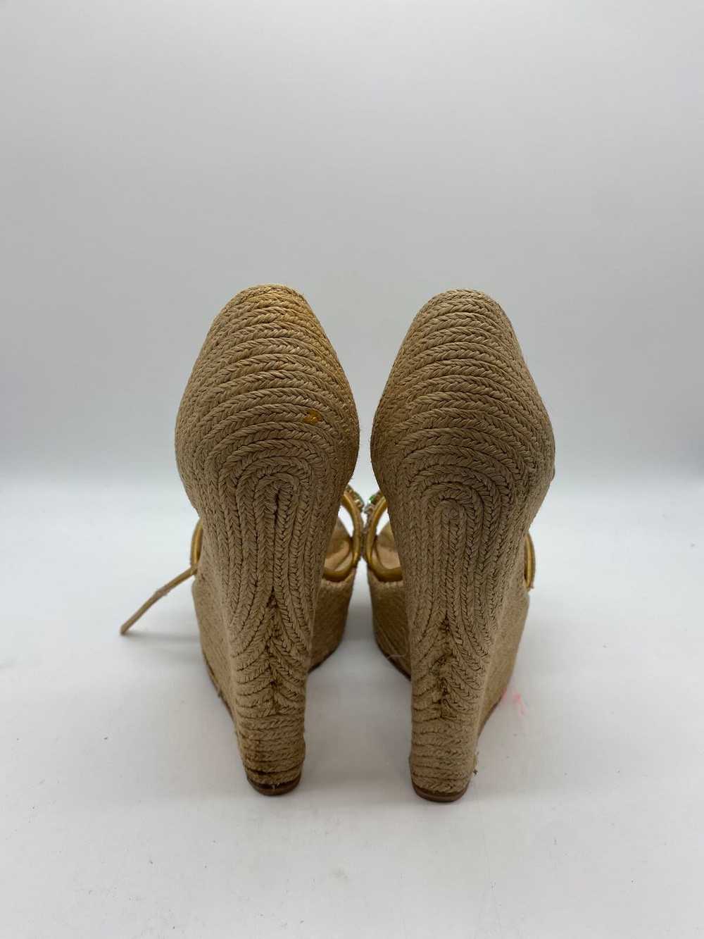 Gucci Gold Pump Heel Women 5 - image 4