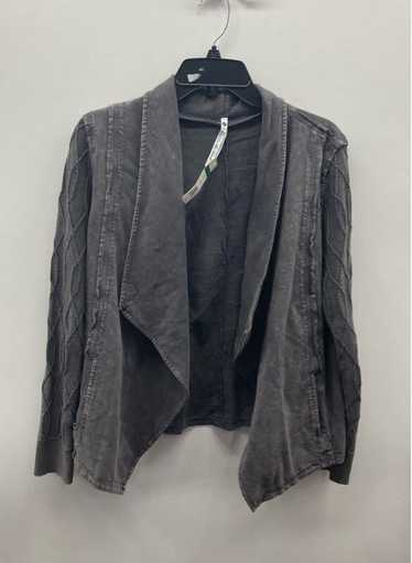 Leo & Nicole Women Grey Jacket Sz L NWT