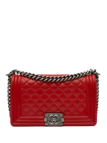 CHANEL Pre-Owned 2012-2013 Medium Lambskin Boy Fl… - image 1