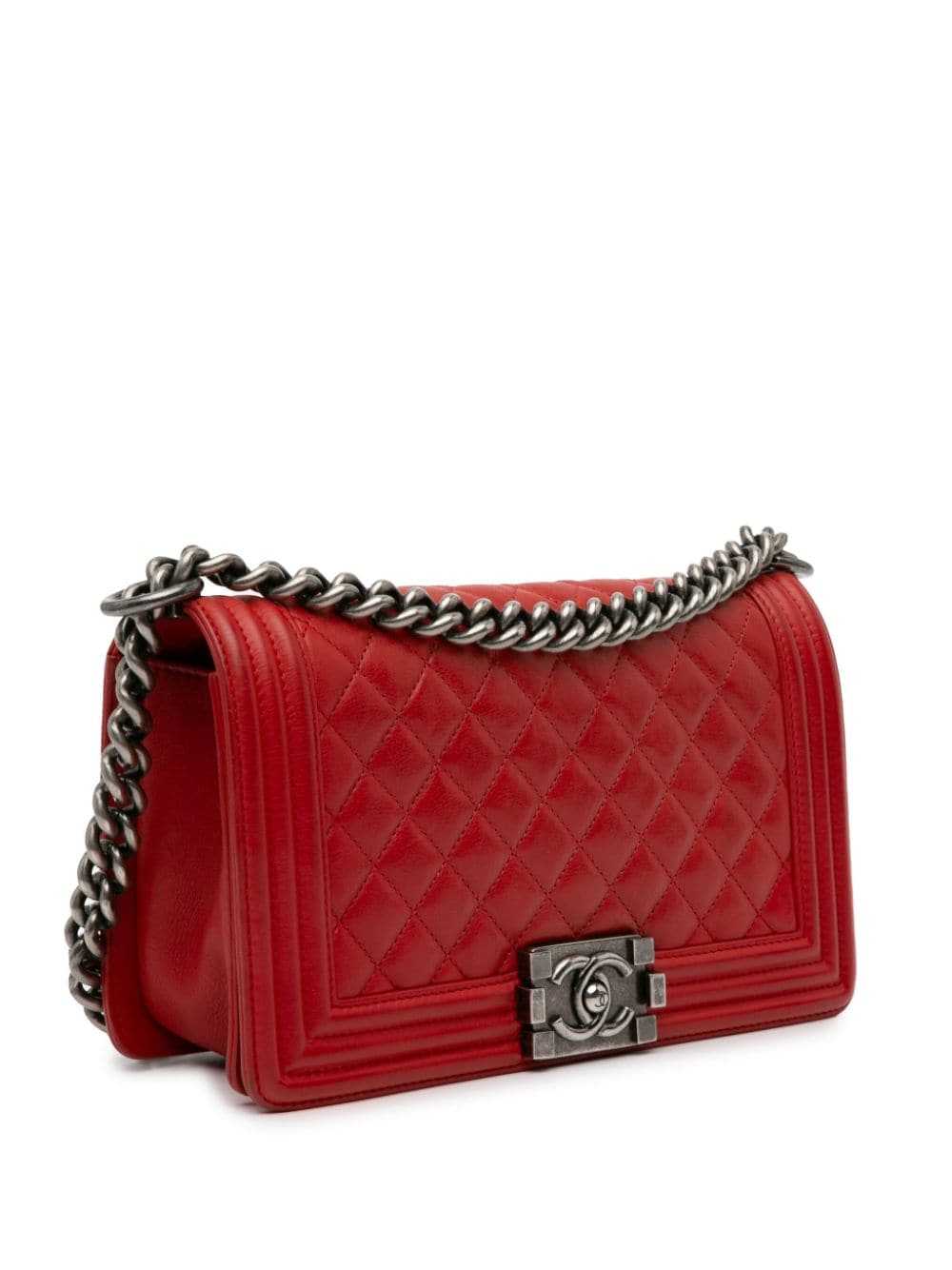 CHANEL Pre-Owned 2012-2013 Medium Lambskin Boy Fl… - image 3