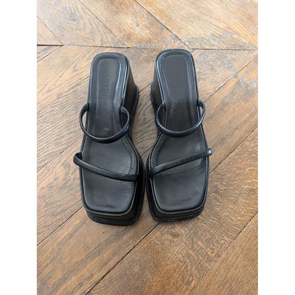 Souliers Martinez Leather mules - image 2