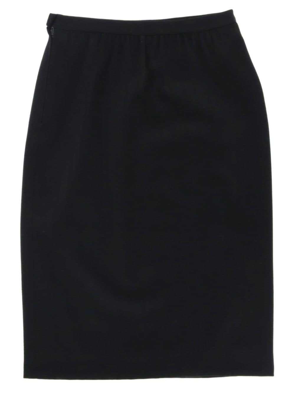 Valentino Garavani Pre-Owned 1980s pencil skirt -… - image 2