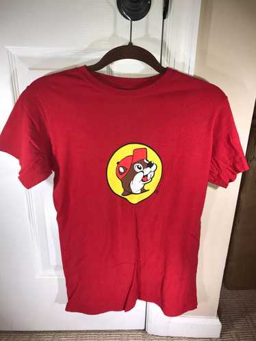 Nike Buc-ees Beaver Logo Short Sleeve Red T-Shirt… - image 1