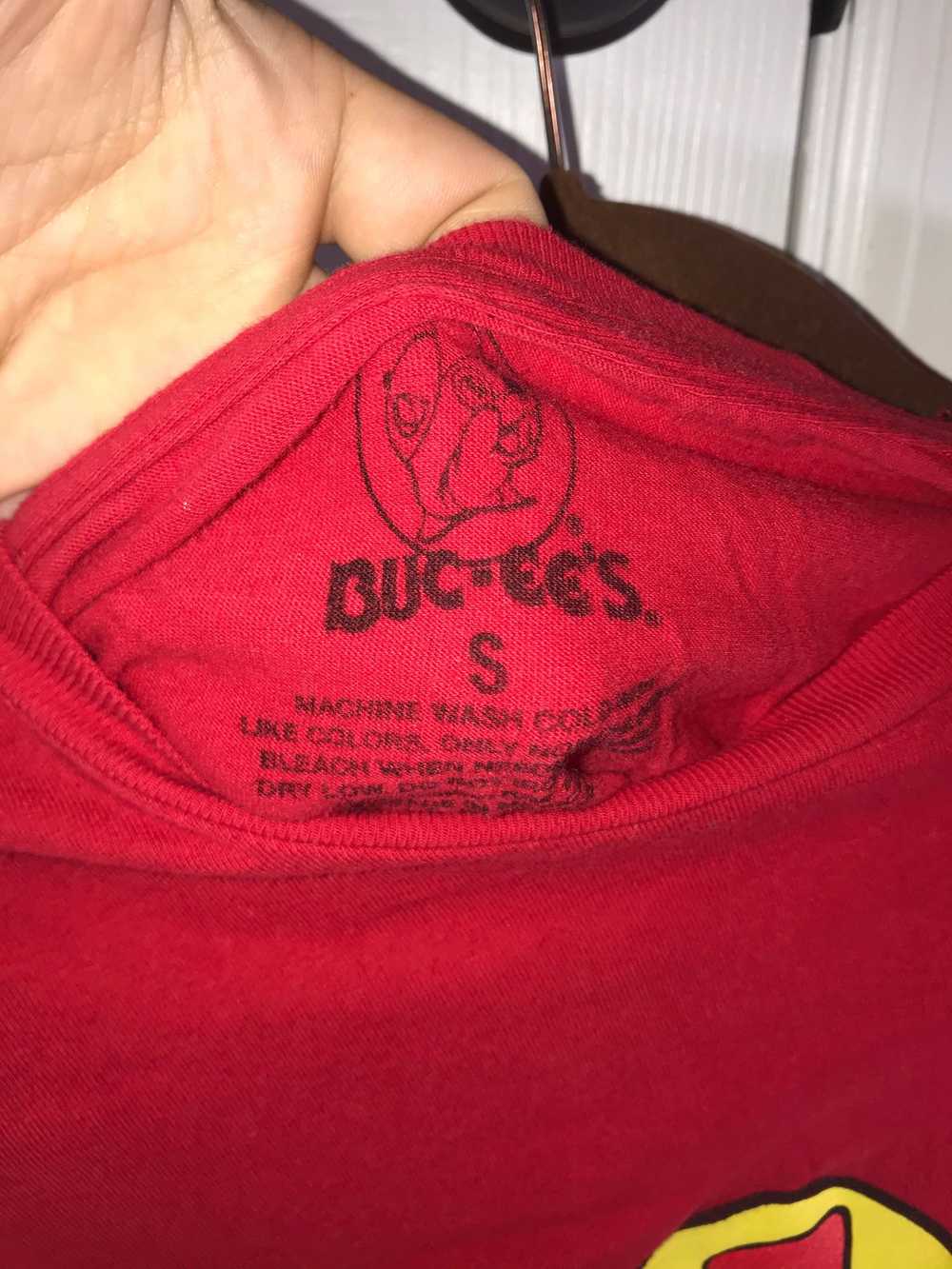 Nike Buc-ees Beaver Logo Short Sleeve Red T-Shirt… - image 4