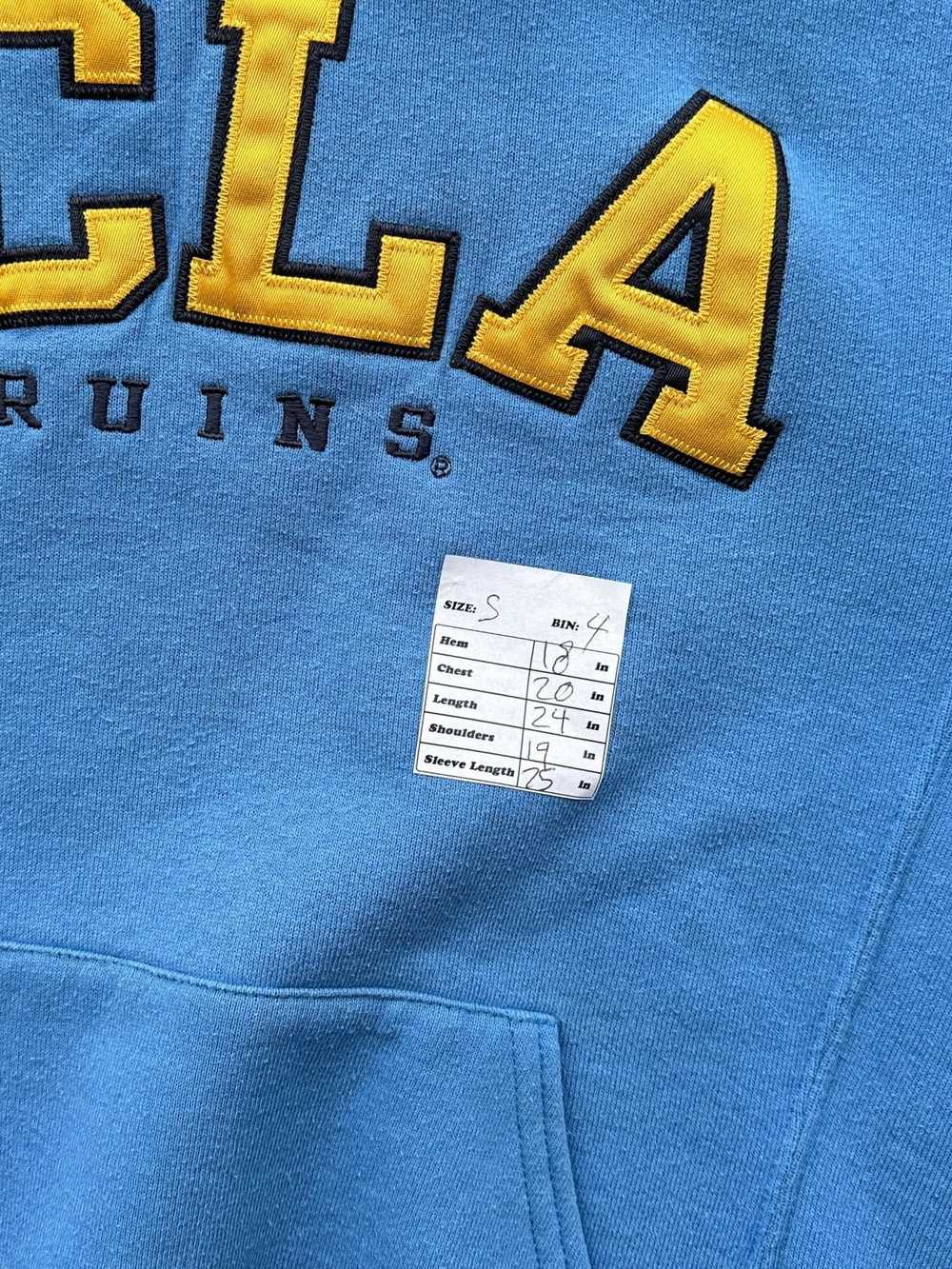 Vintage Vintage Russell Athletic Blue UCLA Hoodie… - image 4