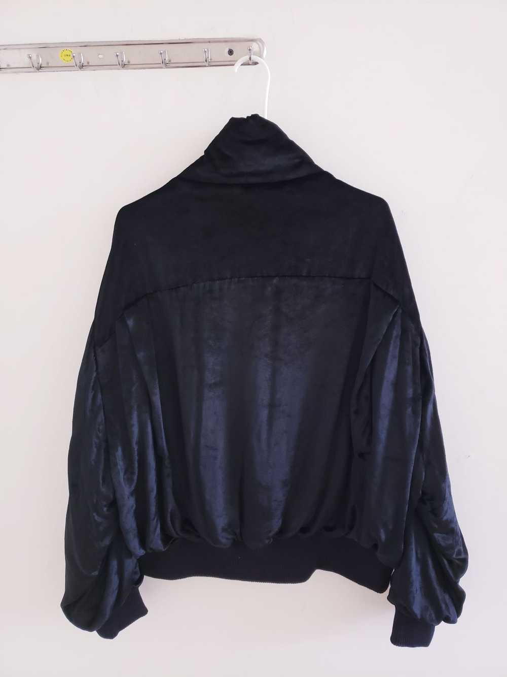 Amiri Velvet Puffer Bomber Jacket - image 2