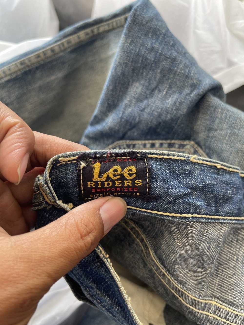 Lee × Very Rare × Vintage Vintage Lee Riders Sanf… - image 10