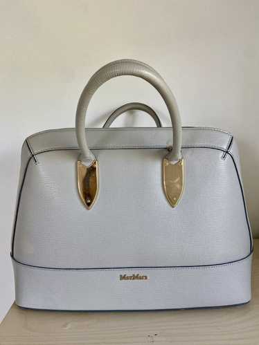 Max Mara Max Mara Top Handle Leather Tote